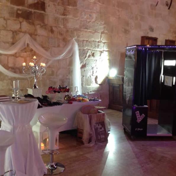 Traditional PhotoBooth Evening Farmhouse Wedding